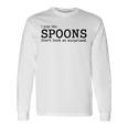 Musical Spoons Percussion I Play The Spoons Long Sleeve T-Shirt Gifts ideas