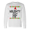 Naughty Af Ugly Christmas SweaterLong Sleeve T-Shirt Gifts ideas