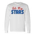 Oh My Stars 4Th Of July Independence Memorial Day Patriotic Long Sleeve T-Shirt T-Shirt Gifts ideas