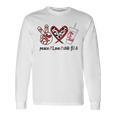 PeaceLoveChik Fil A Casual Print Cute Graphic Long Sleeve T-Shirt Gifts ideas