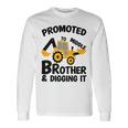 Promoted To Middle Brother Baby Gender Celebration Long Sleeve T-Shirt T-Shirt Gifts ideas