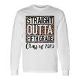 Straight Outta Fifth Grade Graduation 2023 Class 5Th Grade Long Sleeve T-Shirt T-Shirt Gifts ideas
