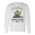 All Together Now Summer Reading 2023 Book Dragon Read Book Long Sleeve T-Shirt T-Shirt Gifts ideas