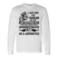 Never Underestimate A Girl On A Motorcycle Biker Motorcycle Long Sleeve T-Shirt Gifts ideas