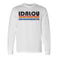 Vintage 70S 80S Style Idalou Tx Long Sleeve T-Shirt Gifts ideas