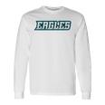 Vintage Eagles Flying Bird Inspirational Eagles Fly Long Sleeve Gifts ideas