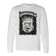 Vintage Horror Movie Monster Halloween Frankenstein Monster Halloween Long Sleeve T-Shirt Gifts ideas