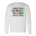 Watch Out Kindergarten Here I Come Back To School Kid Long Sleeve T-Shirt T-Shirt Gifts ideas