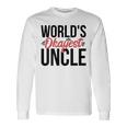 Worlds Okayest Uncle Acy014c Long Sleeve T-Shirt T-Shirt Gifts ideas