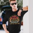 1983 Turning 40 Bday 40Th Birthday 40 Years Old Vintage Long Sleeve T-Shirt T-Shirt Gifts for Him