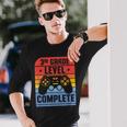 3Rd Grade Level Complete Graduation Student Video Gamer Long Sleeve T-Shirt T-Shirt Gifts for Him