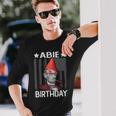 Abie Birthday Abraham Lincoln Birthday Party Pun Long Sleeve T-Shirt Gifts for Him