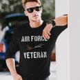 Air Force Veteran F22 Long Sleeve T-Shirt T-Shirt Gifts for Him