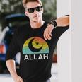 Allah Symbol Islam Muslim 5 Percent Star Nation Ramadan Long Sleeve T-Shirt T-Shirt Gifts for Him