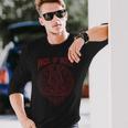 Angel Of Death Gothic Occultism Costume For Goth Lovers Goth Long Sleeve T-Shirt Gifts for Him