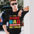 Anime Dad Like A Regular Dad Only Cooler Otaku Fathers Day Long Sleeve T-Shirt T-Shirt Gifts for Him