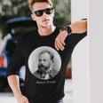 Antonin Dvorak Composer Portrait Long Sleeve T-Shirt Gifts for Him