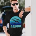 Aruba Scuba Diving Caribbean Diver Long Sleeve T-Shirt Gifts for Him