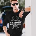 This Is What An Awesome Market Research Analyst Looks Like Long Sleeve T-Shirt Gifts for Him