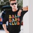 Bald Dads Club Dad Fathers Day Bald Head Joke Long Sleeve T-Shirt T-Shirt Gifts for Him