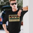 Best Of 1959 62Nd Birthday Cassette Tape Vintage Long Sleeve T-Shirt Gifts for Him