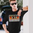 Best Of 1981 42Th Birthday Cassette Tape Vintage Long Sleeve T-Shirt Gifts for Him
