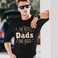 The Best Dads Are Bald Alopecia Awareness And Bald Daddy Long Sleeve T-Shirt T-Shirt Gifts for Him