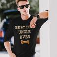 Best Dog Uncle Ever Favorite Uncle Dog Fathers Day Long Sleeve T-Shirt T-Shirt Gifts for Him