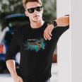 Birds Of Prey Hovering Harrier Hawk Marsh Hawk Long Sleeve T-Shirt Gifts for Him