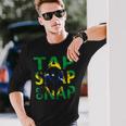 Brazilian Jiu Jitsu Tap Snap Or Nap Long Sleeve T-Shirt Gifts for Him
