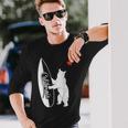California Republic Surf Bear Vintage Cali Long Sleeve T-Shirt Gifts for Him