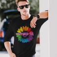 Champion Biker Bisexual Lgbtq Bi Pride Biking Long Sleeve T-Shirt T-Shirt Gifts for Him