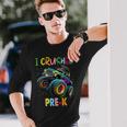 I Crushed Pre-K Graduation Boys Monster Truck Long Sleeve T-Shirt T-Shirt Gifts for Him