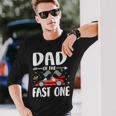 Dad Of The Fast One Birthday 1St Race Car Family Matching Long Sleeve Gifts for Him