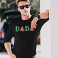 Dada Watermelon Summer Fruit Great Fathers Day Long Sleeve T-Shirt Gifts for Him