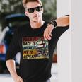 Dirt Track Racing Race Sprint Car Vintage Retro Racing Long Sleeve T-Shirt T-Shirt Gifts for Him