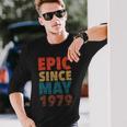 Epic Since May 1979 Vintage 40Th Birthday Long Sleeve T-Shirt T-Shirt Gifts for Him