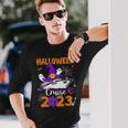 Family Halloween Cruise 2023 Witches Ghost Trip Matching Long Sleeve T-Shirt Gifts for Him