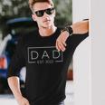 Fathers Day Dad Est 2022 Expect Baby New Dad Long Sleeve T-Shirt T-Shirt Gifts for Him