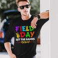 Field Day Let The Games Begin Cool Long Sleeve T-Shirt T-Shirt Gifts for Him