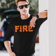 Fire And Ice Last Minute Halloween Matching Couple Costume Long Sleeve T-Shirt Gifts for Him