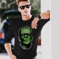 Frankenstein Monster Horror Halloween Halloween Long Sleeve T-Shirt Gifts for Him