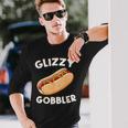 Hot Dog Glizzy Gobbler Number One Glizzy Gladiator Long Sleeve T-Shirt Gifts for Him