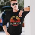 Galena Park Tx Vintage Country Western Retro Long Sleeve T-Shirt Gifts for Him