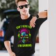 Gamer For Boys Ns Video Gaming Skull Long Sleeve T-Shirt Gifts for Him