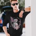 Goth Fairycore Aesthetic Gothic Fairy Aesthetic Long Sleeve T-Shirt Gifts for Him