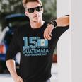 Guatemala Pride Independence 15 September Guatemalan Flag Long Sleeve Gifts for Him