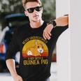 Guinea Pig Never Underestimate A Boy With A Guinea Pig For Pig Lovers Long Sleeve T-Shirt T-Shirt Gifts for Him