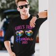 Hawaii Hawaiian 2023 Girls Trip Sunglasses Summer Girlfriend Long Sleeve T-Shirt T-Shirt Gifts for Him