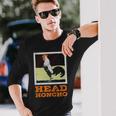 Head Honcho Vintage Rooster Illustration Perfect Boss Long Sleeve T-Shirt Gifts for Him